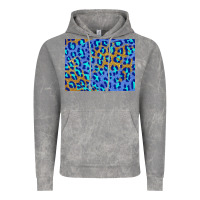 Leopard Background Turquoise And Gold 3200x2400 Vintage Hoodie | Teevron