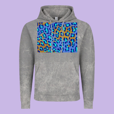 Leopard Background Turquoise And Gold 3200x2400 Vintage Hoodie Designed By Adodesignshop