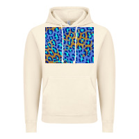 Vintage Artic leopard background turquoise and gold 3200x2400 Vintage Hoodie - AdoDesignShop