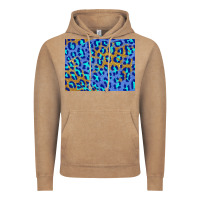 Vintage Coffee leopard background turquoise and gold 3200x2400 Vintage Hoodie - AdoDesignShop