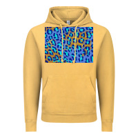 Vintage Mustard leopard background turquoise and gold 3200x2400 Vintage Hoodie - AdoDesignShop