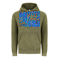 Vintage Olive leopard background turquoise and gold 3200x2400 Vintage Hoodie - AdoDesignShop