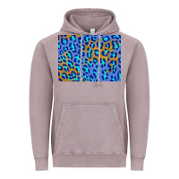 Vintage Zinc leopard background turquoise and gold 3200x2400 Vintage Hoodie - AdoDesignShop