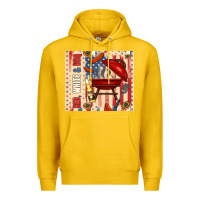 Lemon red white and bbq usa flag Premium Hoodie - TumblerDesignByShophia
