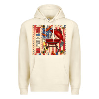 Sandshell red white and bbq usa flag Premium Hoodie - TumblerDesignByShophia