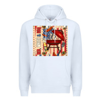 White red white and bbq usa flag Premium Hoodie - TumblerDesignByShophia