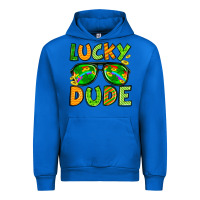 Cobalt St. Patrick's Lucky dude Urban Hoodie - OliviaCreatesArt