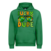 Emerald St. Patrick's Lucky dude Urban Hoodie - OliviaCreatesArt