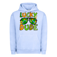 Pigment Grape Ice St. Patrick's Lucky dude Urban Hoodie - OliviaCreatesArt