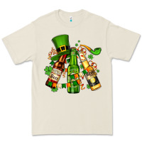 Bone st patrick's beers flags and hat Premium Tee - AdoDesignShop