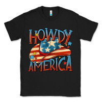 Black howdy america Classic Tee - MaliasSmallBusiness