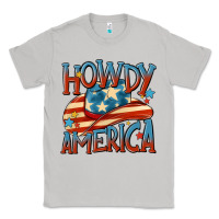 Moon Dust howdy america Classic Tee - MaliasSmallBusiness