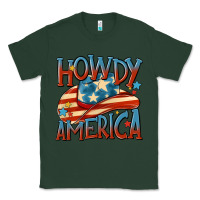 Sports Green howdy america Classic Tee - MaliasSmallBusiness