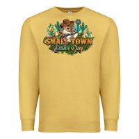 Antique Gold Small town Easter Day Premium Sweatshirt - NancyCooperArtShop