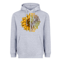 Heather Grey They Whispered To Her You Can't Withstand Heavyweight Hoodie - texasbilliewilder