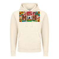 Vintage Artic soccer mom with ball and sunflower and serape licanse plate Vintage Hoodie - Artiststas
