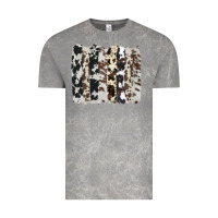 Cloud Rock cowhide brushstroke Vintage Tee - AdoDesignShop