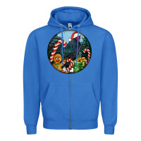 True Royal jersey giant rooster christmas Zipper Hoodie - LillyAllenDesigns