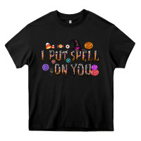 Black i put speel on you Heavy Core Tee - CowhideDigitalArt