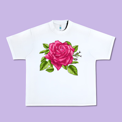 Perfume Delight Rose Urban Heavy Tee Designed By Lillyallendesigns