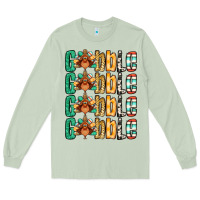 Matcha Gobble till you wobble Thanksgiving turkey Long Sleeve Tee - NancyCooperArtShop