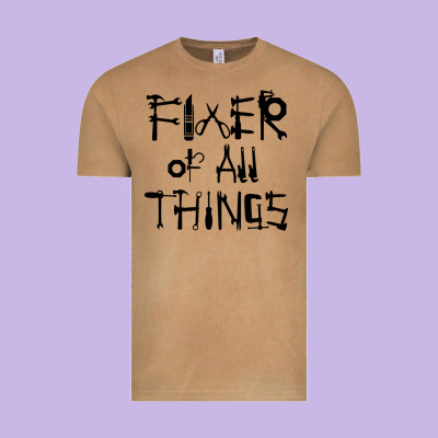Fixer Of All Things Vintage Tee Designed By Lillyallendesigns