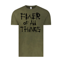 Vintage Olive Fixer Of All Things Vintage Tee - LillyAllenDesigns