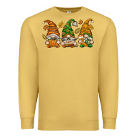Antique Gold Fall Gnomes Premium Sweatshirt - texasbilliewilder