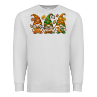 Dove Grey Fall Gnomes Premium Sweatshirt - texasbilliewilder
