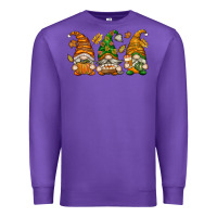 Purple Fall Gnomes Premium Sweatshirt - texasbilliewilder