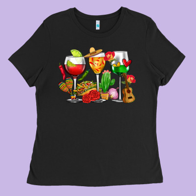 Mexico Wine Glasses Cups Ladies Tee Designed By Cts Tumbler Store