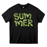 Black summer kiwi Heavy Core Tee - BarkalooDesign