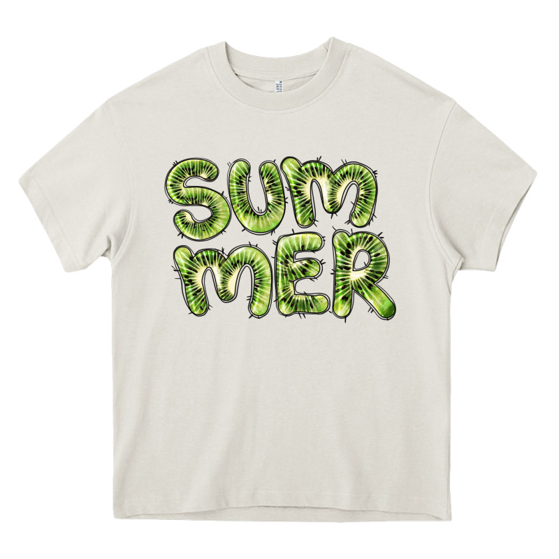 Summer Kiwi Heavy Core Tee by BarkalooDesign | Teevron