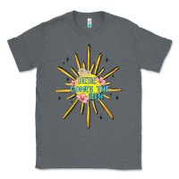 Charcoal Heather here comes the sun Classic Tee - MaliasSmallBusiness