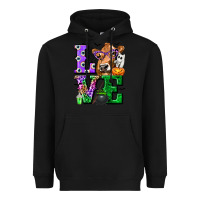 Black love cow halloween tbw Heavyweight Hoodie - texasbilliewilder
