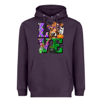 Plum love cow halloween tbw Heavyweight Hoodie - texasbilliewilder