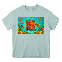 Arona sunflowers mama skinny metal can holder Heavy Core Tee - HRA Design Shop
