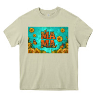 Mossy sunflowers mama skinny metal can holder Heavy Core Tee - HRA Design Shop
