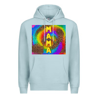 Blue Mist mama tie dye Premium Hoodie - TumblerDesignByShophia