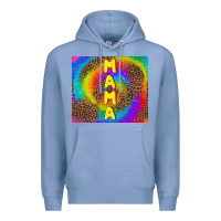 Colony Blue mama tie dye Premium Hoodie - TumblerDesignByShophia