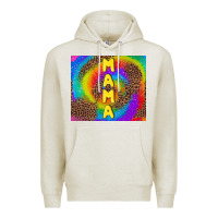 Oatmeal Heather mama tie dye Premium Hoodie - TumblerDesignByShophia