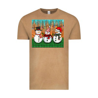 Vintage Camel christmas snovman Vintage Tee - BarkalooDesign