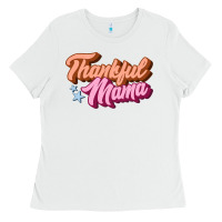 White thankful mama Ladies Tee - JahusDesignShop