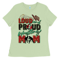 Matcha loud and proud wrestling mom Ladies Tee - Zillion Design Studio
