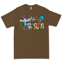 Cacao Easter Day He is risen Premium Tee - OliviaCreatesArt