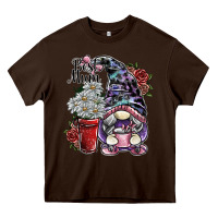 Chocolate Brown best mum Heavy Core Tee - SublimationCraftShop