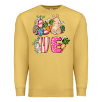 Antique Gold Love Easter Premium Sweatshirt - NancyCooperArtShop
