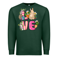 Sports Green Love Easter Premium Sweatshirt - NancyCooperArtShop