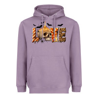Lavender Halloween Love Heavyweight Hoodie - texasbilliewilder