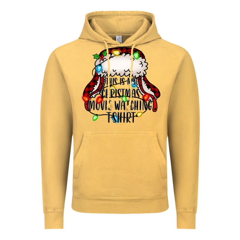This Is My Christmas Movie Watching Vintage Hoodie by Jasminsmagicworld | Teevron